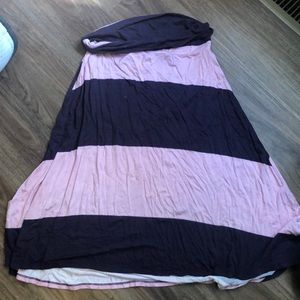 LuLaRoe pink and purple skirt